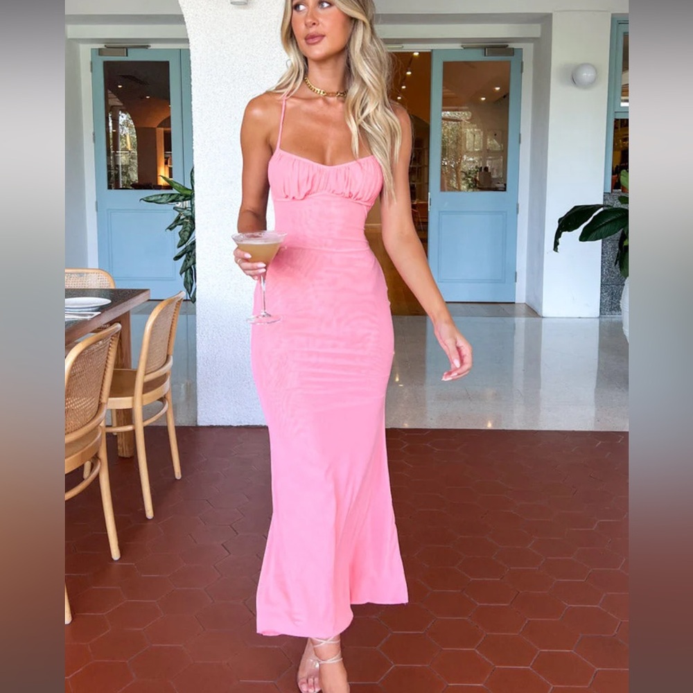 Beginning Botique Elysium Pink Maxi